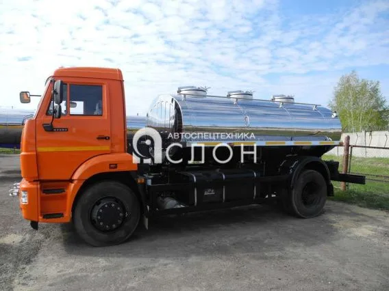Пищевая автоцистерна АЦПТ Камаз 43253 2025 года новый фото 2