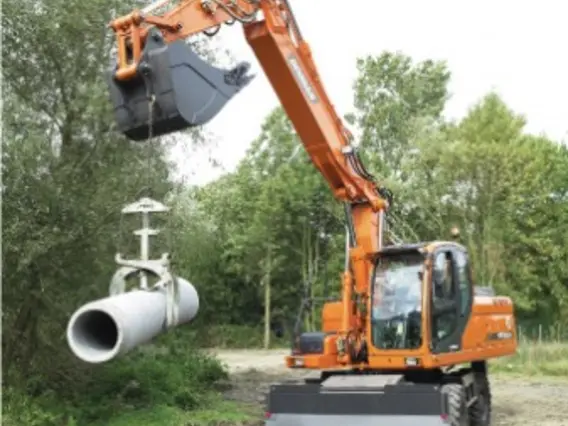 Экскаватор Doosan DX210W 2022 года новый фото 2