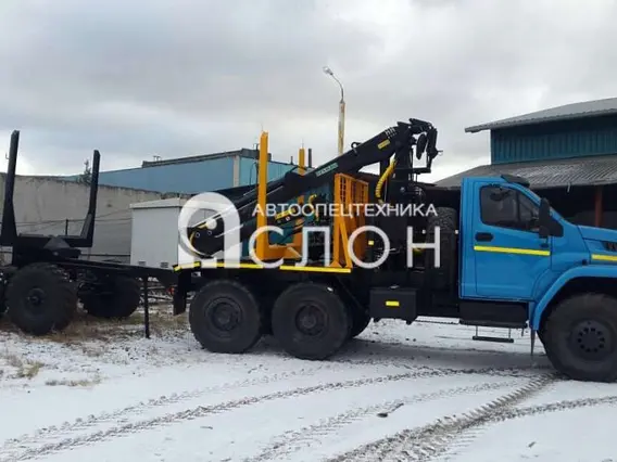 Лесовоз Урал Next 5557 2025 года новый фото 5