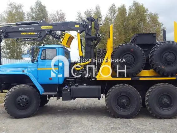 Лесовоз с КМУ Урал 5557 2025 года новый фото 6
