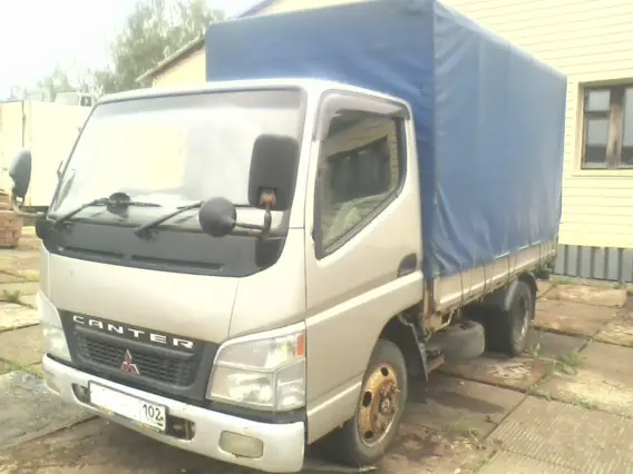 Тентованный грузовик Mitsubishi Canter 2003 года б/у фото 25