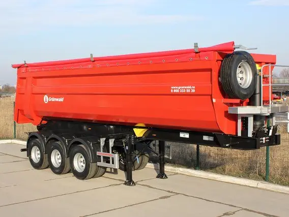 Самосвальный полуприцеп Grunwald Gr-TSt 2020 года новый