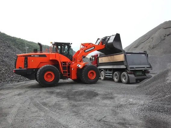Фронтальный погрузчик Doosan DL 550 2018 года новый