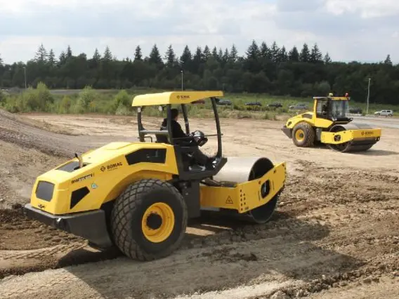Дорожный каток Bomag BW  б/у фото 5