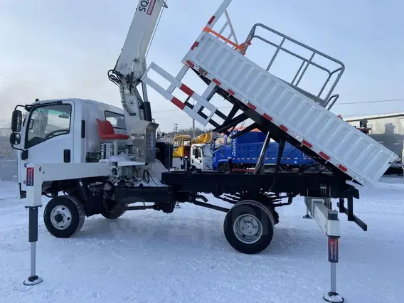Бортовой грузовик ISUZU Elf 2026 года новый фото 3