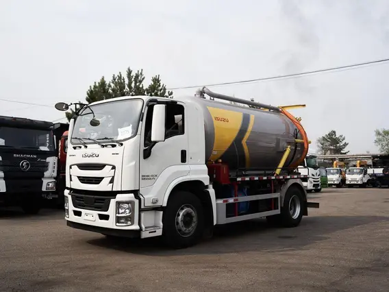 Вакуумная автоцистерна ISUZU Elf 2026 года новый фото 2