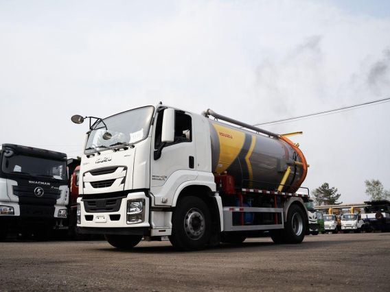 Вакуумная автоцистерна ISUZU Elf 2026 года новый фото 3