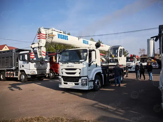 Автокран ISUZU Giga VIGRUS VGS16 2026 года новый фото 16