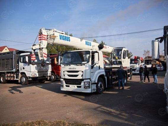 Автокран ISUZU Giga VIGRUS VGS16 2026 года новый фото 16