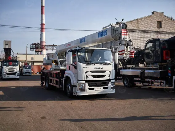 Автокран ISUZU Giga VIGRUS VGS16 2026 года новый фото 17