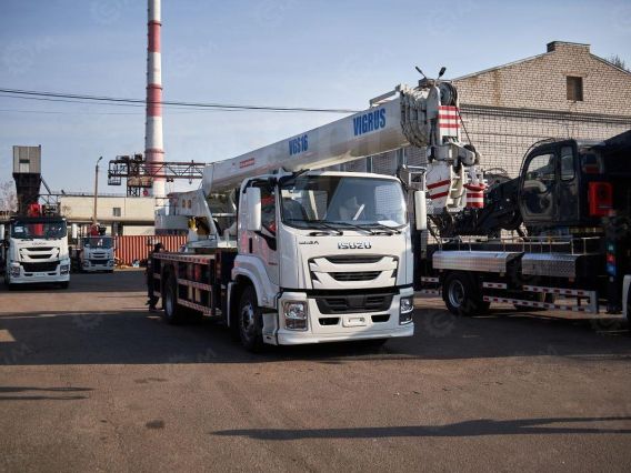 Автокран ISUZU Giga VIGRUS VGS16 2026 года новый фото 17