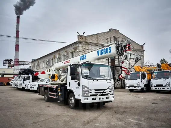 Автокран ISUZU Elf VIGRUS VGS 8 2026 года новый фото 2