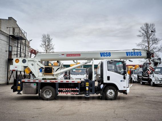 Автокран ISUZU Elf VIGRUS VGS 8 2026 года новый фото 3