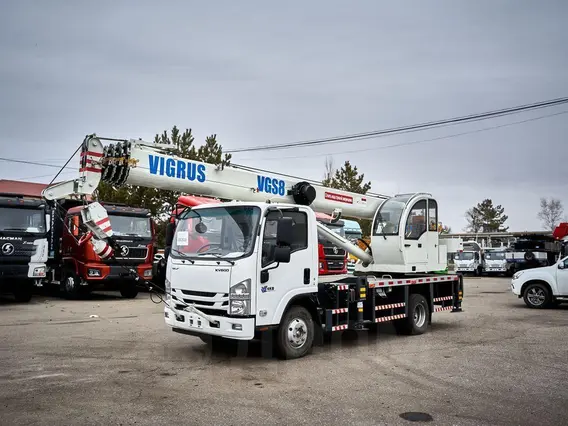 Автокран ISUZU Elf VIGRUS VGS 8 2026 года новый фото 6