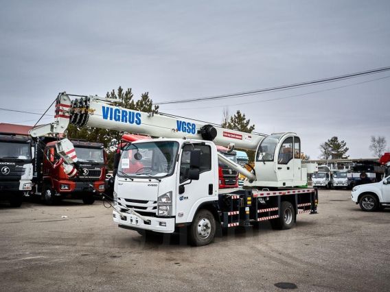 Автокран ISUZU Elf VIGRUS VGS 8 2026 года новый фото 6