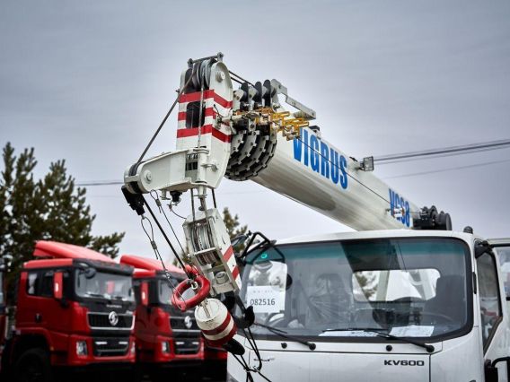 Автокран ISUZU Elf VIGRUS VGS 8 2026 года новый фото 12