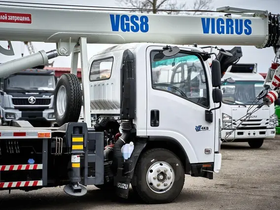 Автокран ISUZU Elf VIGRUS VGS 8 2026 года новый фото 13