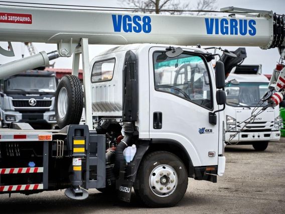 Автокран ISUZU Elf VIGRUS VGS 8 2026 года новый фото 13