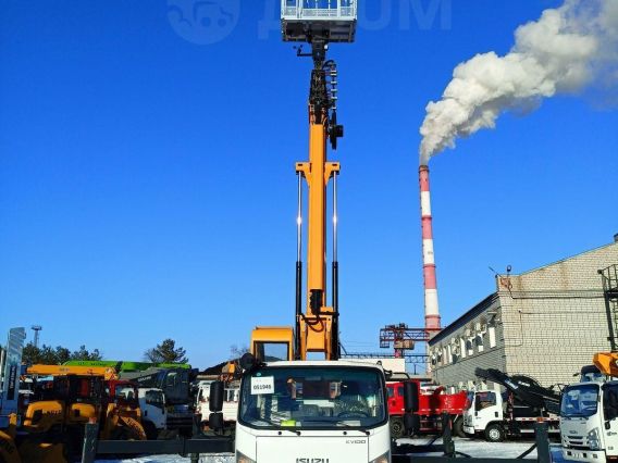 Автовышка ISUZU Elf 2025 года новый фото 3