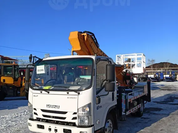 Автовышка ISUZU Elf 2025 года новый фото 9