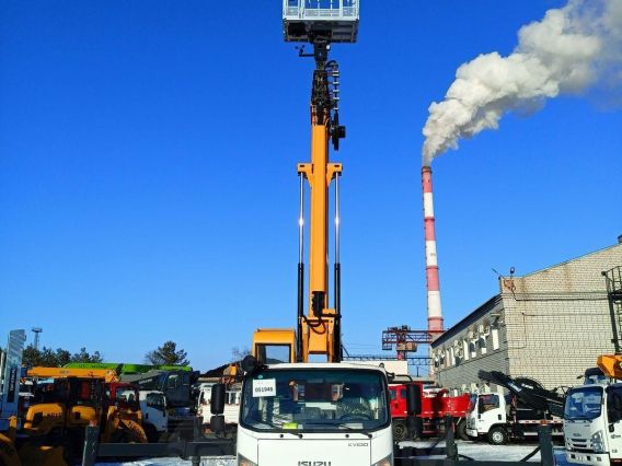 Автовышка ISUZU Elf 2025 года новый фото 5