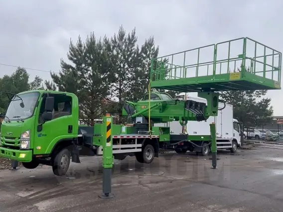 Автовышка ISUZU Elf 2025 года новый фото 10