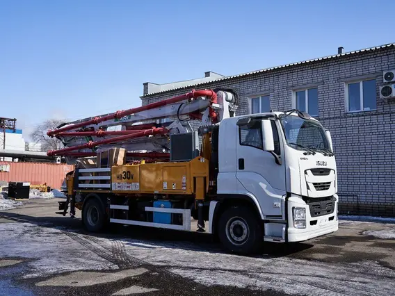 Бетононасос ISUZU Giga 2025 года новый фото 4