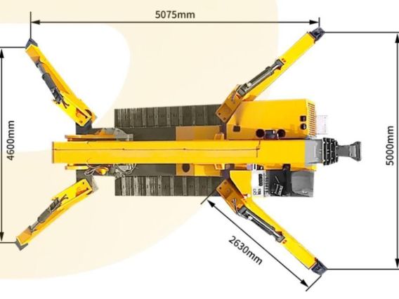 Гусеничный кран Kandela EPFC100 2026 года новый фото 9