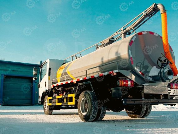 Вакуумная автоцистерна ISUZU Elf 2026 года новый фото 4