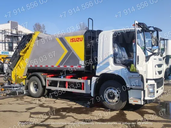 Мусоровоз ISUZU Giga 2026 года новый фото 3