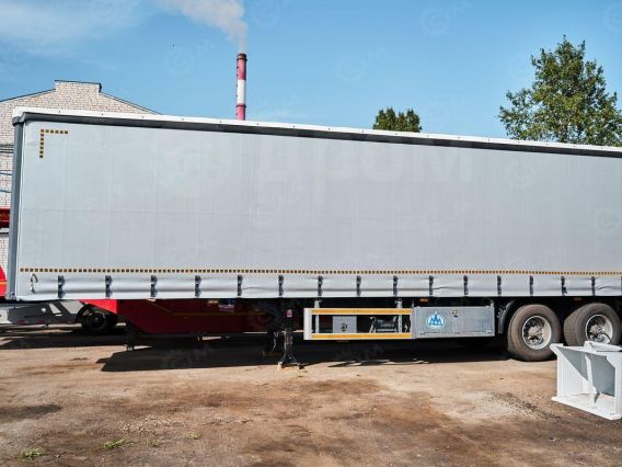 Шторный полуприцеп Luxuda LZC9404XXYCL 2024 года новый