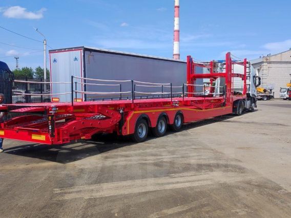 Полуприцеп-автовоз LUXUDA LZC9506BG 2026 года новый фото 3
