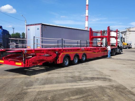 Полуприцеп-автовоз LUXUDA LZC9506BG 2026 года новый фото 4