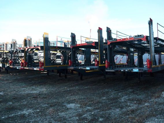 Полуприцеп-автовоз LUXUDA LZC9405BG 2024 года новый фото 2