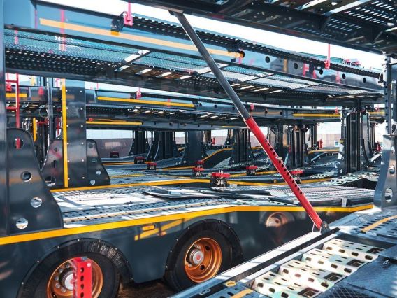 Полуприцеп-автовоз LUXUDA LZC9405BG 2024 года новый фото 3