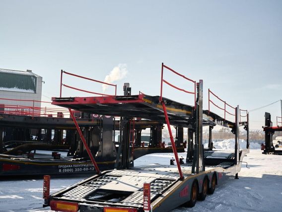 Полуприцеп-автовоз LUXUDA LZC9407BG 2024 года новый фото 2