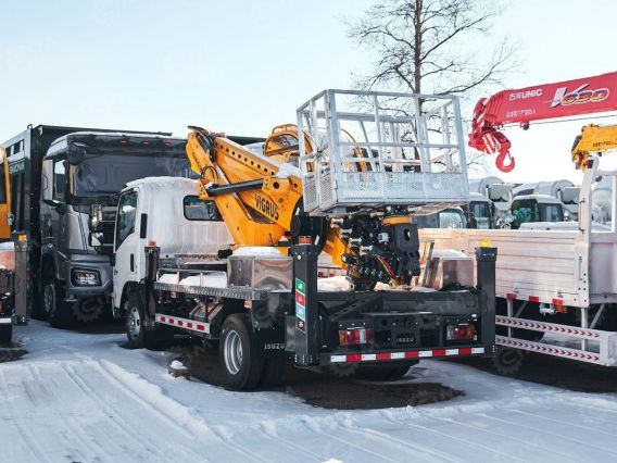 Автовышка ISUZU Elf 2026 года новый фото 3