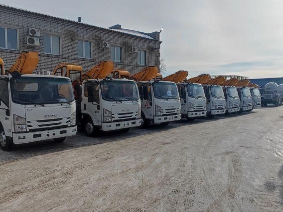 Автовышка ISUZU Elf 2026 года новый