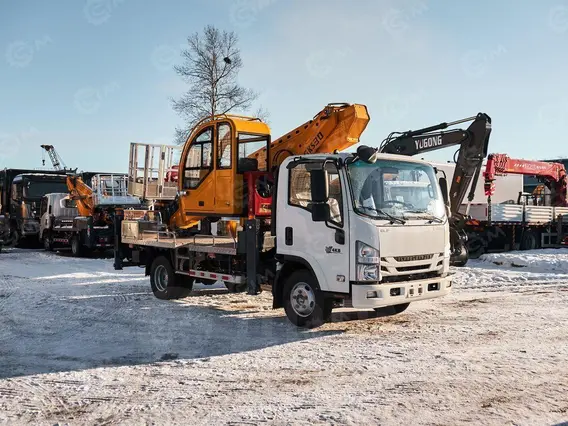 Автовышка ISUZU Elf 2026 года новый фото 2