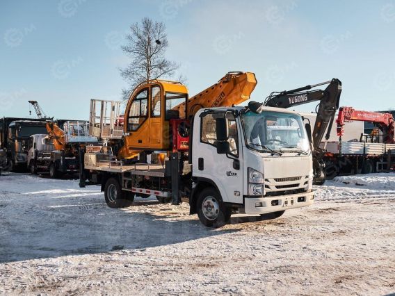 Автовышка ISUZU Elf 2026 года новый фото 2