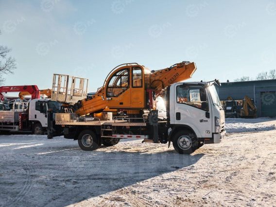 Автовышка ISUZU Elf 2026 года новый фото 4
