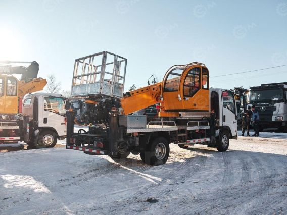 Автовышка ISUZU Elf 2026 года новый фото 8