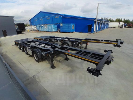 Полуприцеп-контейнеровоз CIMC ZJV9350TDPDY 2024 года новый