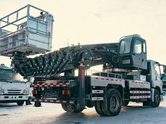 Автовышка ISUZU Giga 2026 года новый фото 4