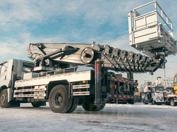 Автовышка ISUZU Giga 2026 года новый фото 5