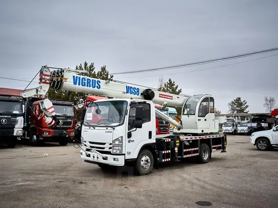 Автокран ISUZU Elf VIGRUS STSQ8C 2026 года новый фото 4