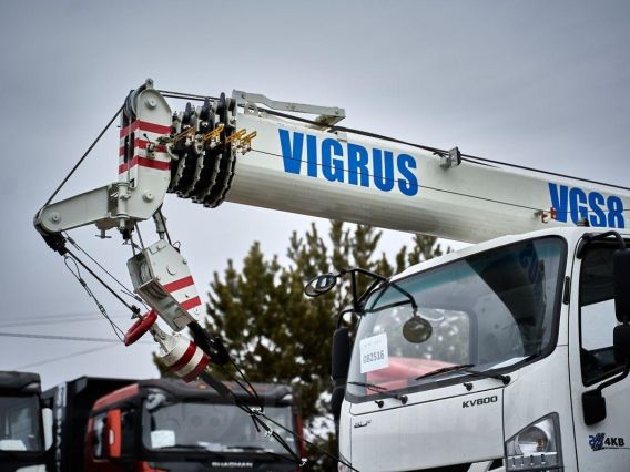 Автокран ISUZU Elf VIGRUS STSQ8C 2026 года новый фото 16