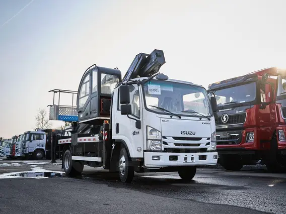 Автовышка ISUZU Elf 2026 года новый фото 4