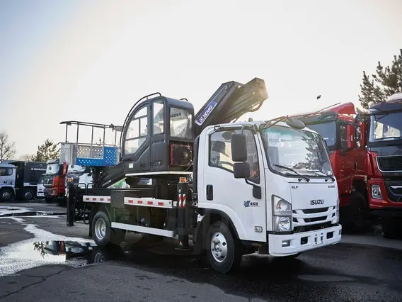 Автовышка ISUZU Elf 2026 года новый фото 5