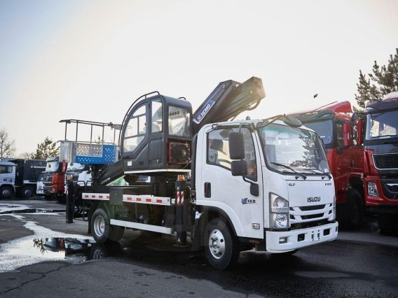 Автовышка ISUZU Elf 2026 года новый фото 5